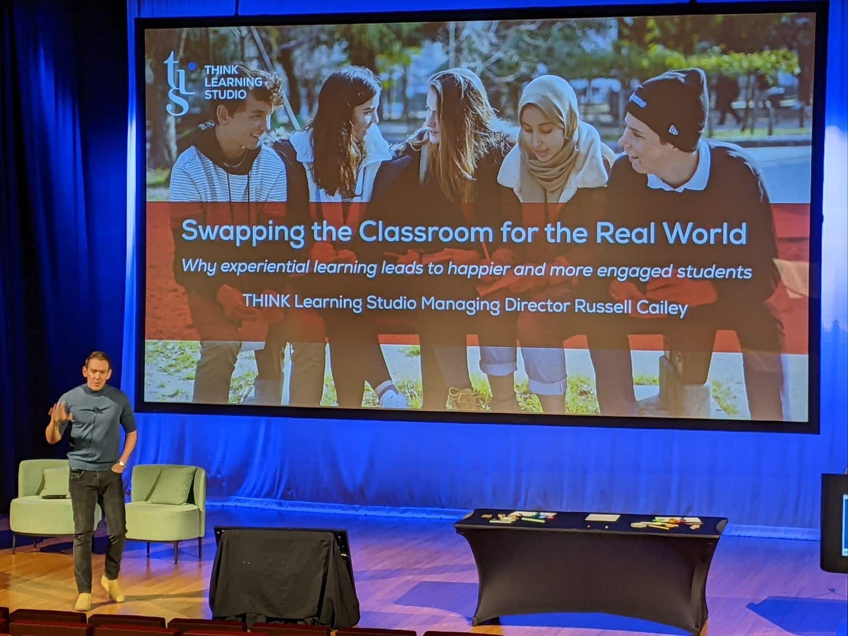 Rus Speaks at Australian Education Conference: “Why Experiential Learning Leads to Happier and More Engaged Students”